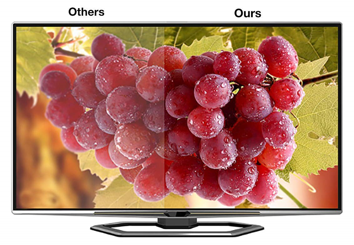 Comparision in image quality between using Nippon Labs High-Speed HDMI 2.0 CL3 Cable and HDMI cable from other brands